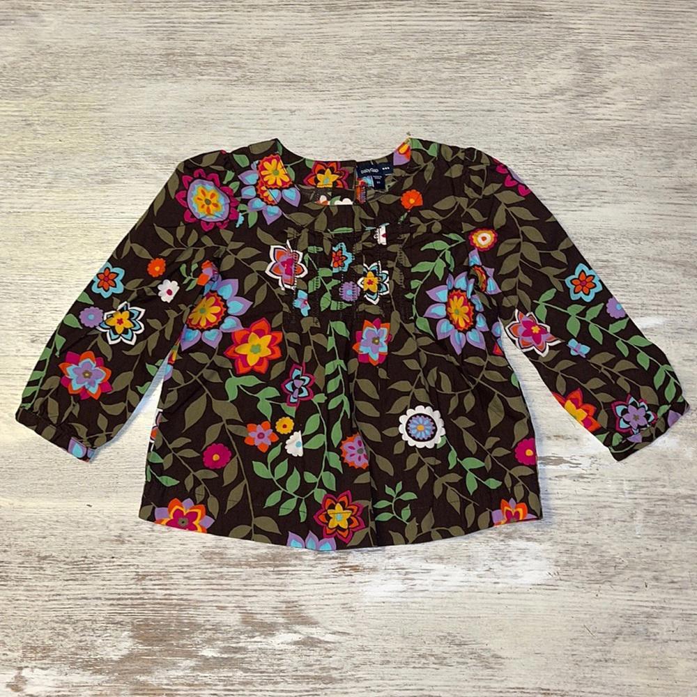 Gap Floral Tunic Size 2T